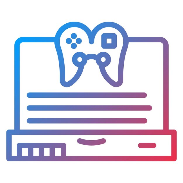 Imagen vectorial de íconos de modificación de juegos Se puede usar para el desarrollo de juegos