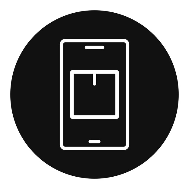 Imagen vectorial de íconos móviles Puede utilizarse para la tienda en línea