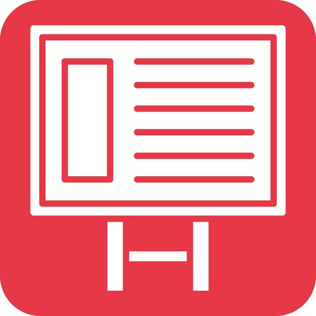 Imagen vectorial de íconos de pancartas Se puede utilizar para el marketing digital