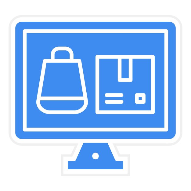 Imagen vectorial de iconos de productos de comercio electrónico Se puede utilizar para el comercio electrónico