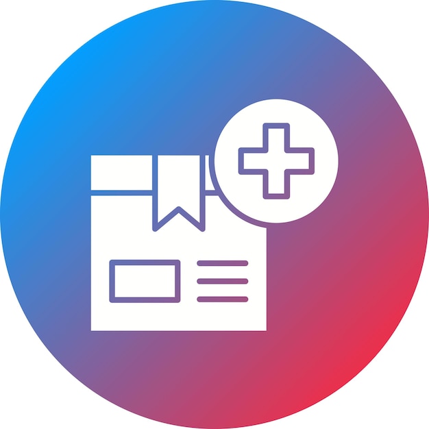 Imagen vectorial de íconos de productos médicos Se puede utilizar para el comercio electrónico médico