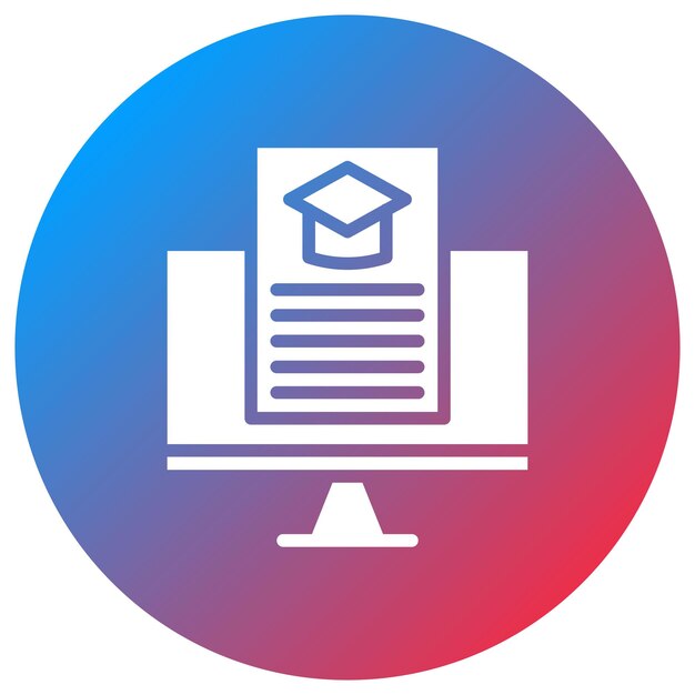 Imagen vectorial de iconos de programas educativos Se puede utilizar para guardería