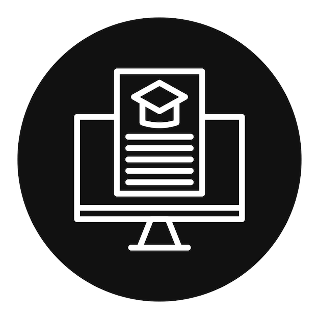 Imagen vectorial de iconos de programas educativos Se puede utilizar para guardería
