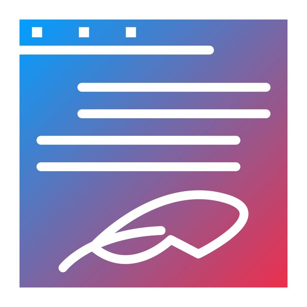 Imagen vectorial de íconos de prosa Se puede utilizar para la literatura