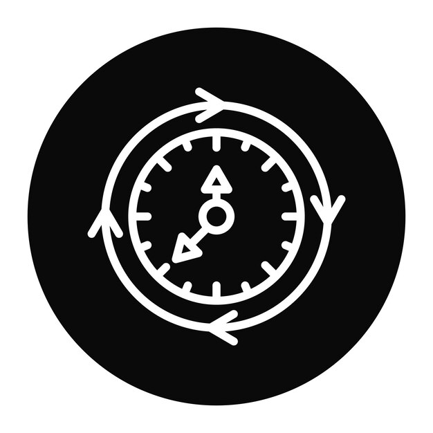 Imagen vectorial de iconos de rutina Se puede usar para estilos de vida