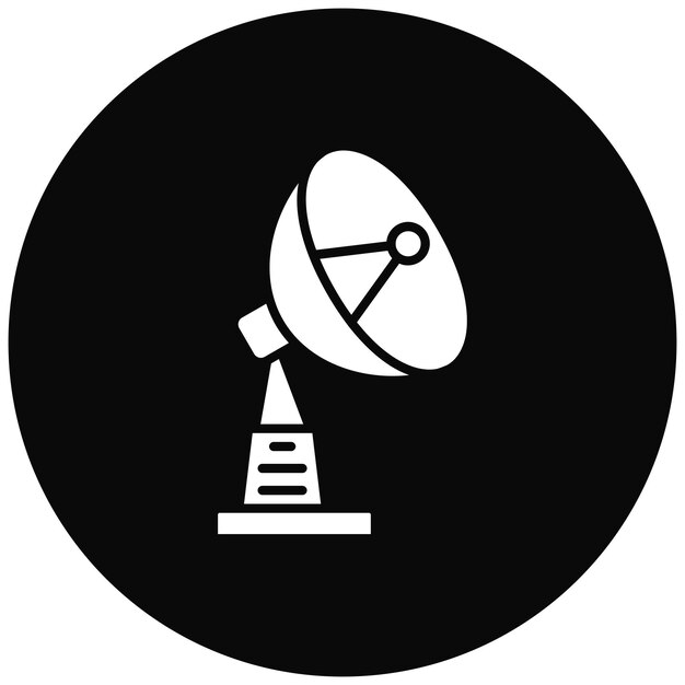 Imagen vectorial de íconos de satélite Puede utilizarse para la tecnología