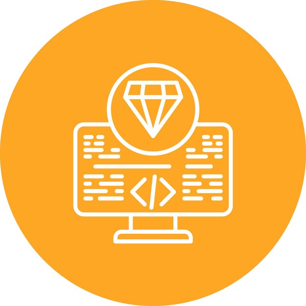 Imagen vectorial de íconos de software valiosa Puede utilizarse para Agile