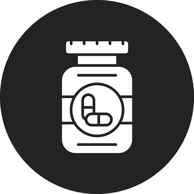 Imagen vectorial de íconos de suplementos Se puede usar para hacer dieta