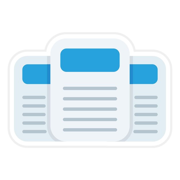 Imagen vectorial de íconos de suscripción de modelo Se puede utilizar para el marketing digital
