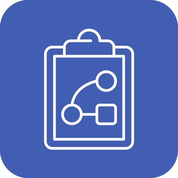 Imagen vectorial de íconos tácticos Puede utilizarse para la gestión empresarial
