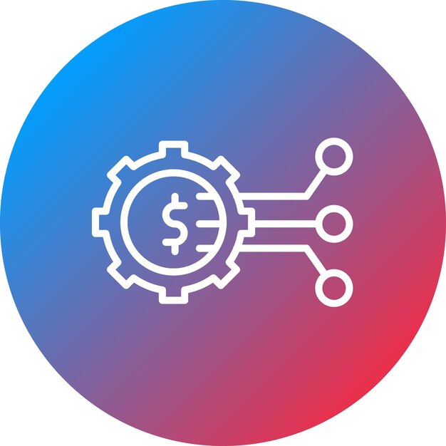 Imagen vectorial de íconos de tecnología Puede utilizarse para Gig Economy