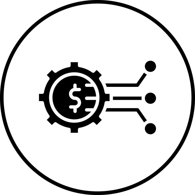 Imagen vectorial de íconos de tecnología Puede utilizarse para Gig Economy