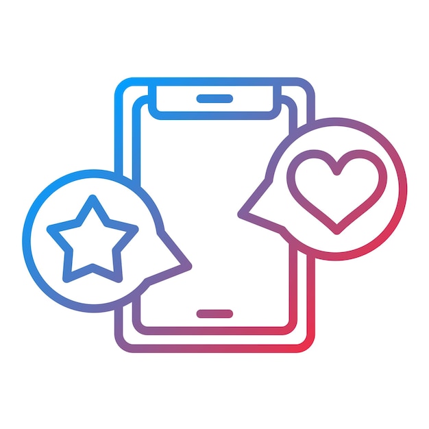 Imagen vectorial de iconos de testimonios en línea Se puede utilizar para la retroalimentación del cliente