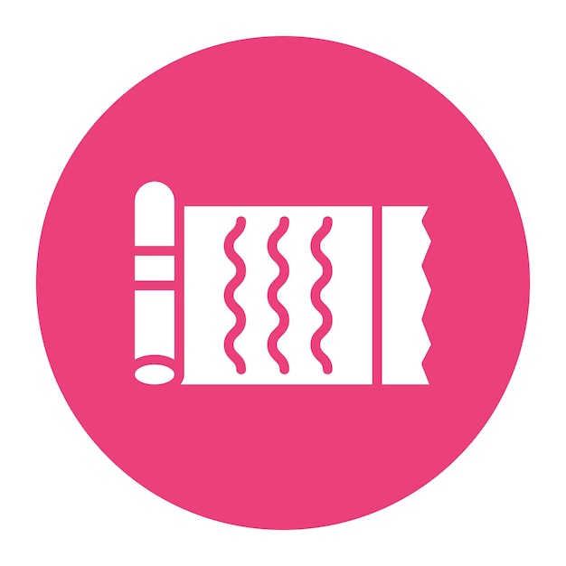 Imagen vectorial de íconos textiles decorativos Puede utilizarse para las características de la tela