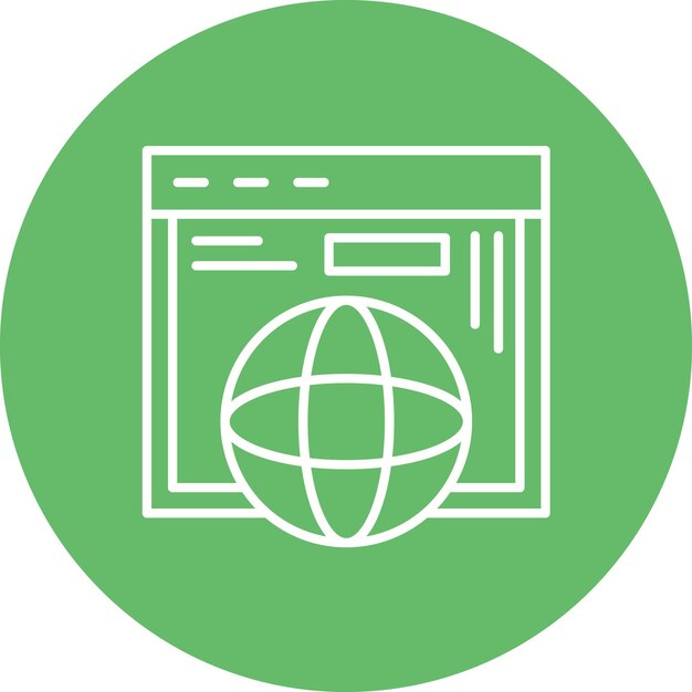 Imagen vectorial de íconos en todo el mundo Puede utilizarse para comunicaciones