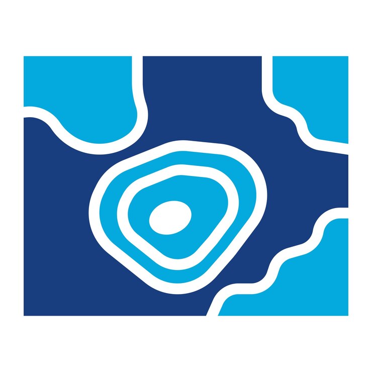 Vector imagen vectorial de iconos de topografía se puede utilizar para la geografía