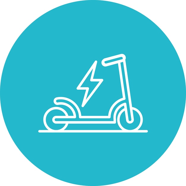 Imagen vectorial de íconos de transporte alternativa Puede utilizarse para una vida sostenible