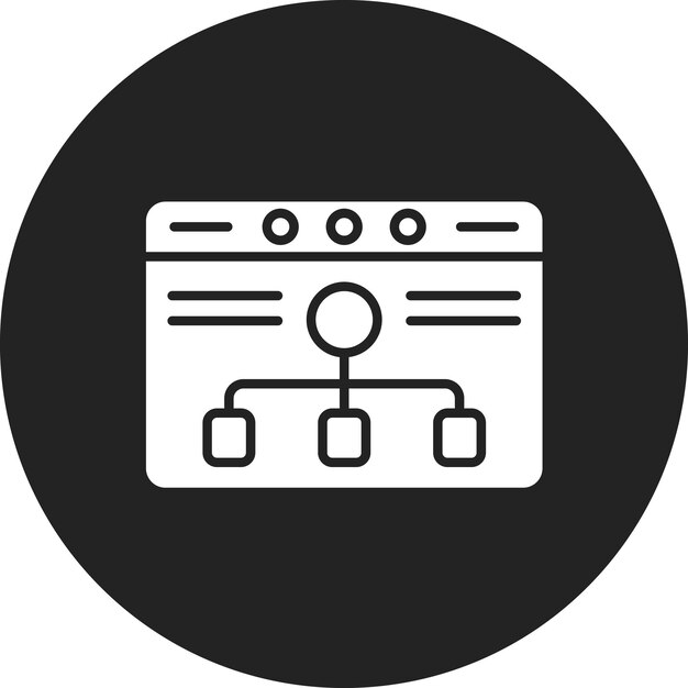 Imagen vectorial de íconos de Ux Analytics Se puede usar para UX y UI