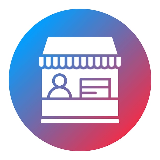 Imagen vectorial de íconos de venta al por menor Puede utilizarse para la tienda en línea