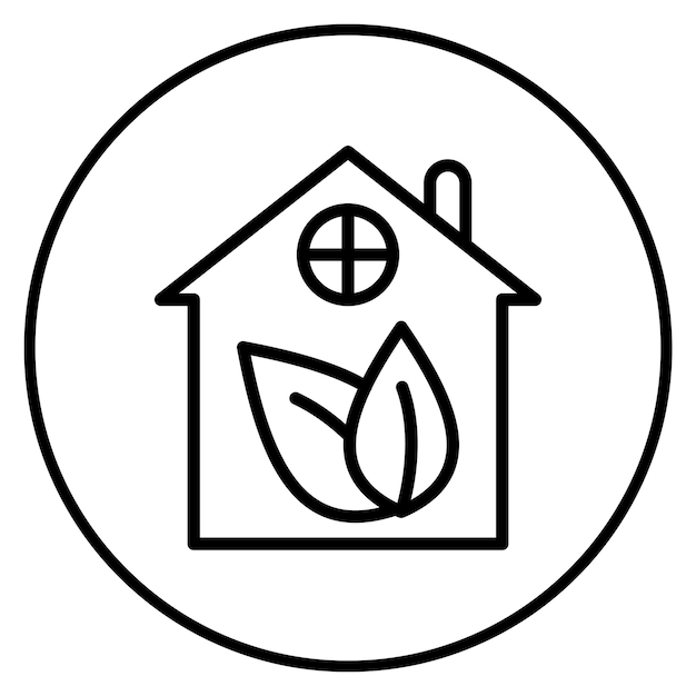 Imagen vectorial de íconos de vida sostenible Puede usarse para la justicia social