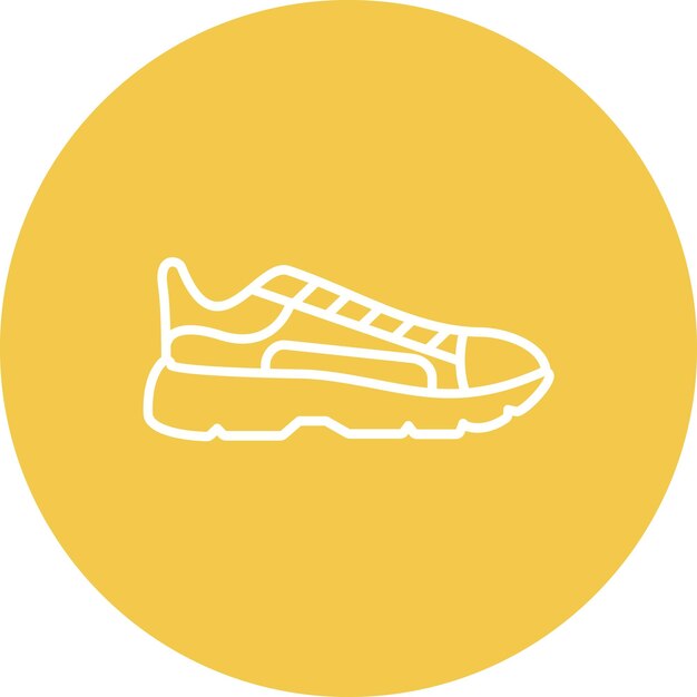 Imagen vectorial de íconos de zapatos Se puede usar para el comercio electrónico de moda