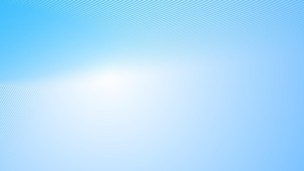 Imagen vectorial de línea curva de fondo abstracto con gradiente azul profundo del cielo con rayas