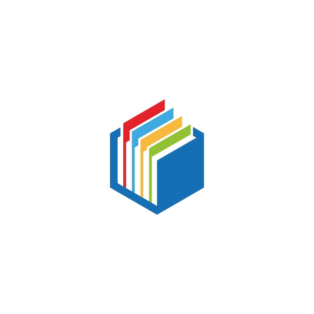 Imagen vectorial del logotipo de empresa de oficina de datos de documento