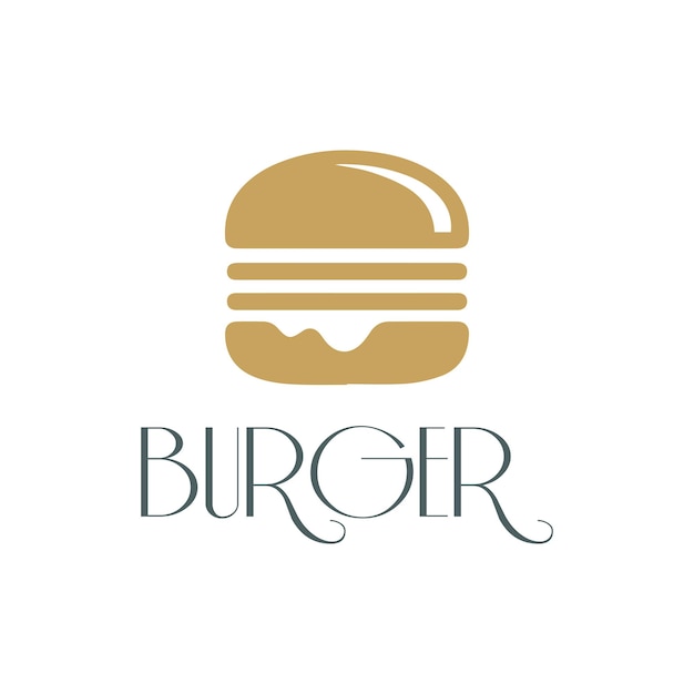 Imagen vectorial del logotipo de la hamburguesa