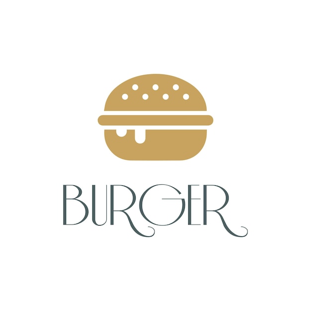 Imagen vectorial del logotipo de la hamburguesa