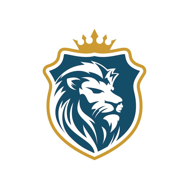 Imagen vectorial del logotipo de Lion Shield