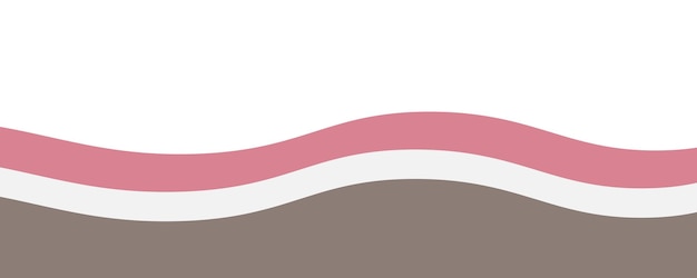 Imagen vectorial de papel de pared de fondo de onda roja Ilustración del diseño gráfico de onda para telón de fondo o pres