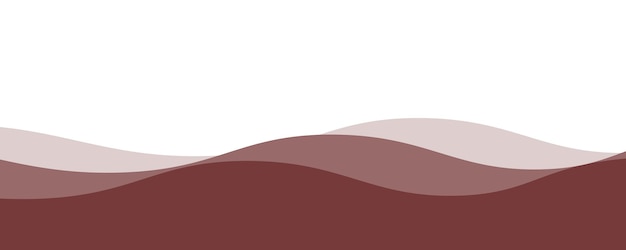 Imagen vectorial de papel de pared de fondo de onda roja Ilustración del diseño gráfico de onda para telón de fondo o pres