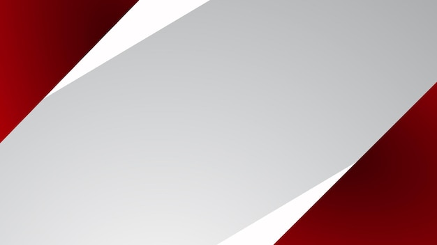 Imagen vectorial de papel tapiz de fondo abstracto rojo y blanco para telón de fondo o presentación