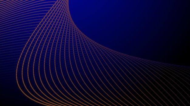Imagen vectorial de papel tapiz de fondo azul oscuro abstracto para telón de fondo o presentación