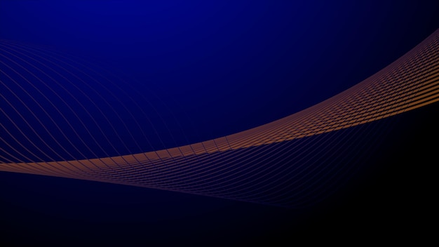 Imagen vectorial de papel tapiz de fondo azul oscuro abstracto para telón de fondo o presentación