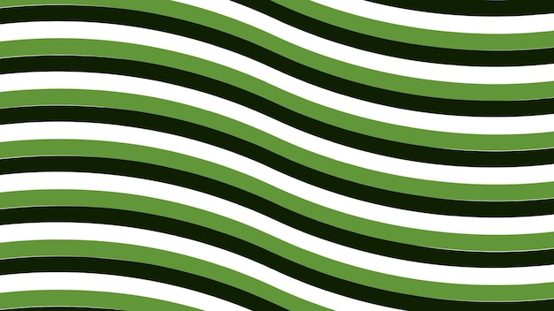 Imagen vectorial de papel tapiz de fondo sin costuras con rayas verdes y blancas