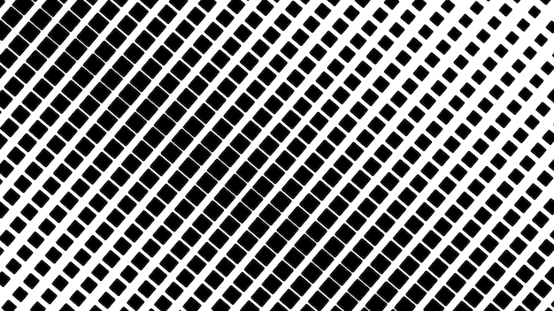 Imagen vectorial de patrón de medio tono en blanco y negro para fondo o papel tapiz