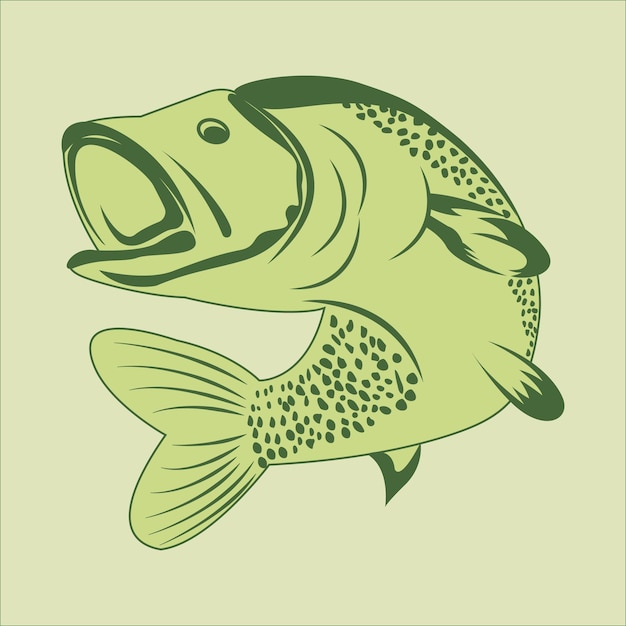 Imagen vectorial de pescado
