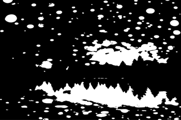 imagen vectorial de textura en blanco y negro para la textura de fondo