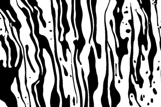 imagen vectorial de textura de grunge líquido negro en fondo blanco para la textura de fondo