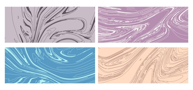 Imagen visual de grietas de mármol olas Una plantilla para texturas impresiones papeles de pared embalaje e ideas creativas