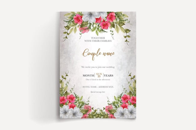 Imágenes de invitación de boda en el jardín