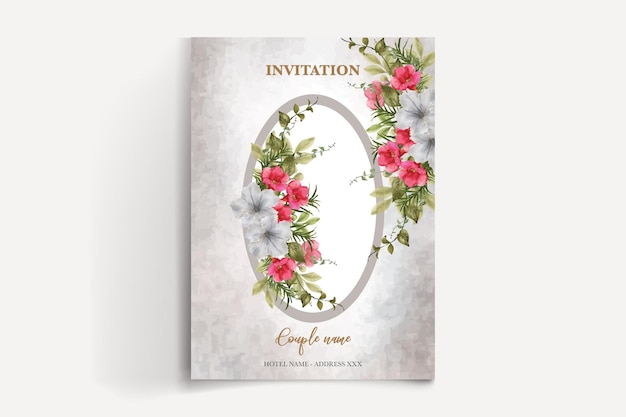 Imágenes de invitación de boda en el jardín