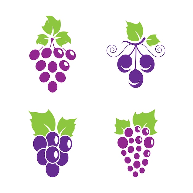 Imágenes de logo de uva