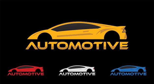 Imágenes del logotipo del icono del coche automotriz vector servicio motor mecánico velocidad frente rápido deportes