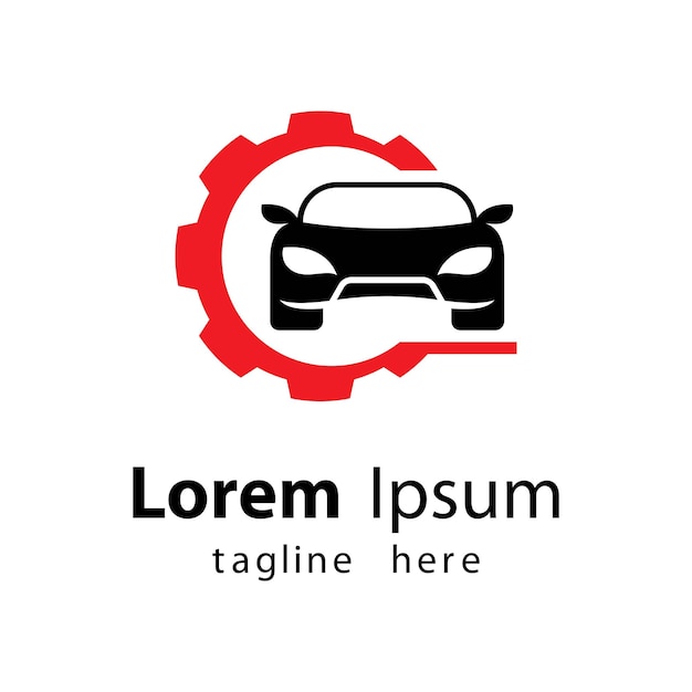 Imágenes de logotipo de servicio de coche
