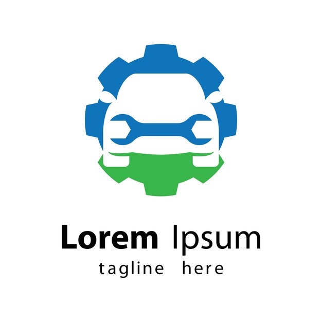 Imágenes de logotipo de servicio de coche