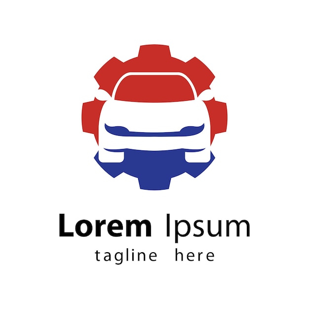 Imágenes de logotipo de servicio de coche