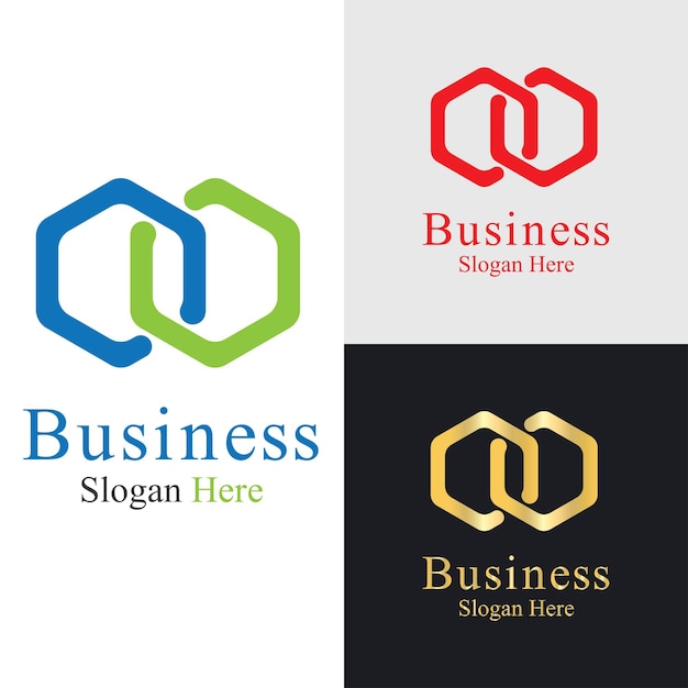 Imágenes de logotipos corporativos de negocios