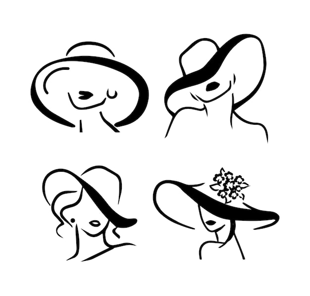 Imágenes de mujeres con sombreros